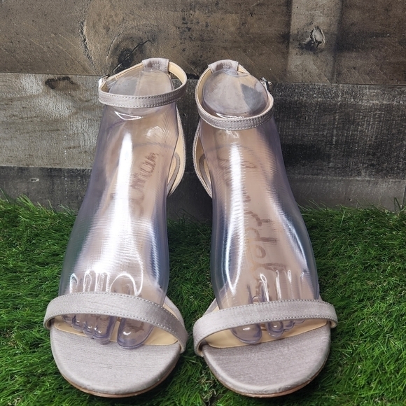 New Sam Edelman Patti Ankle Strap Sandal Sz 10.5 - Picture 8 of 12